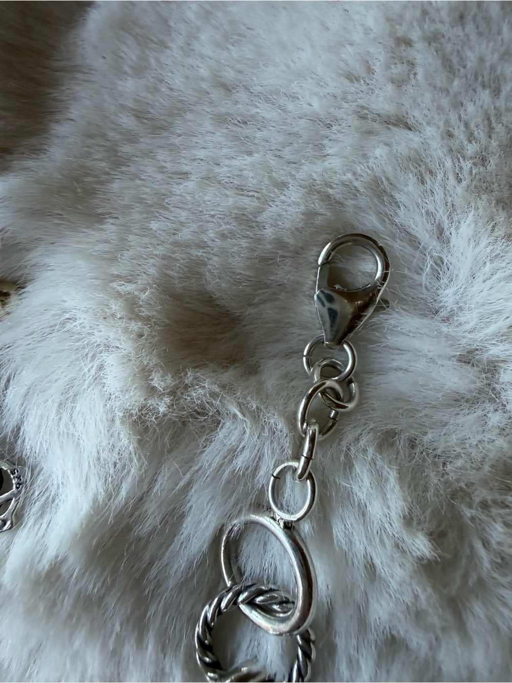 David Yurman Sterling Silver Atlas Chain, Multi-Link Bracelet - Picture 6 of 6